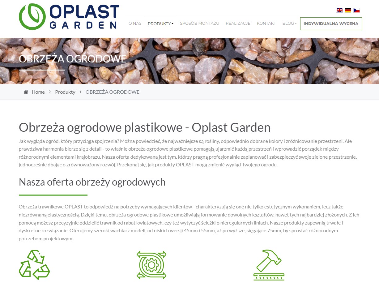 Obrzeża ogrodowe plastikowe w praktyce - jak uporządkować rabaty bez kosztownych prac ziemnych?